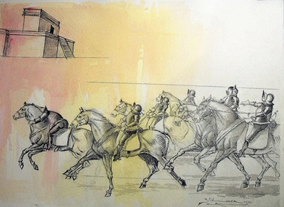 Acuarela, obra 14, de Jorge Korea