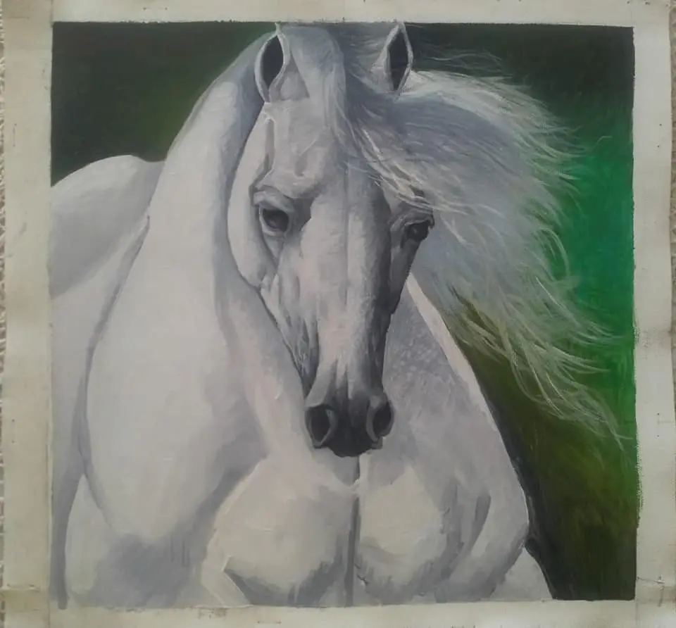 Caballos Fantasma, obra 5, de Jorge Korea