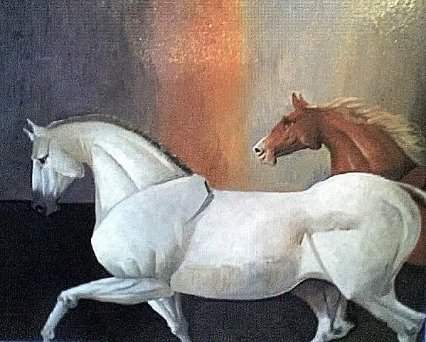 Caballos Fantasma, obra 13, de Jorge Korea