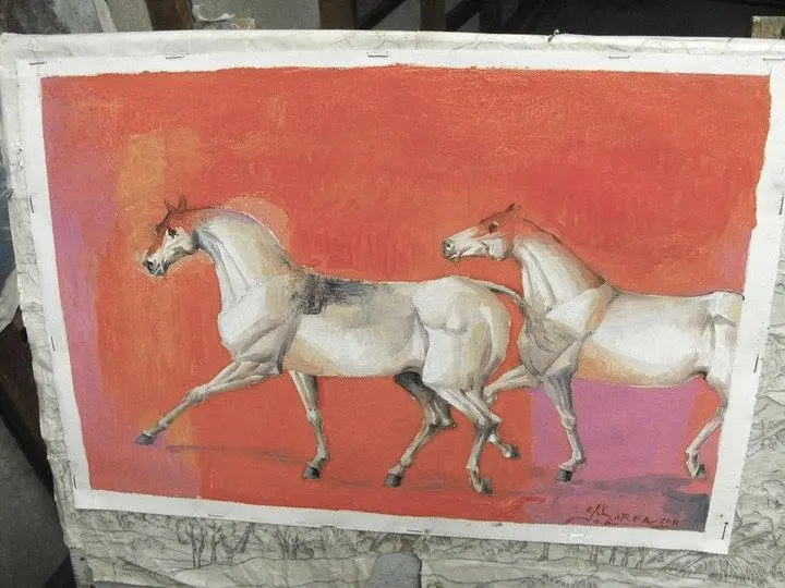 Caballos Fantasma, obra 15, de Jorge Korea