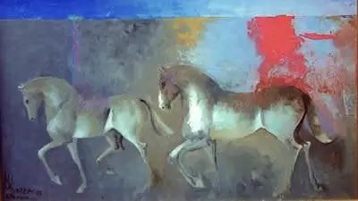 Caballos Fantasma, obra 23, de Jorge Korea