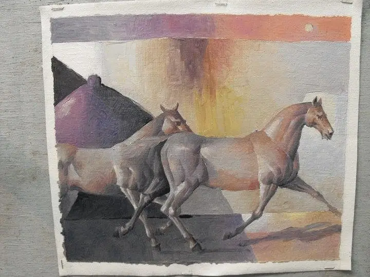 Caballos Fantasma, obra 27, de Jorge Korea