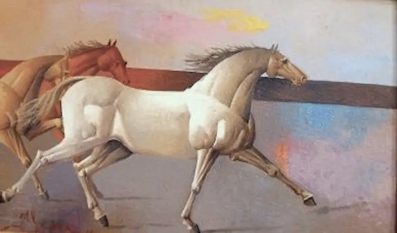 Caballos Fantasma, obra 29, de Jorge Korea