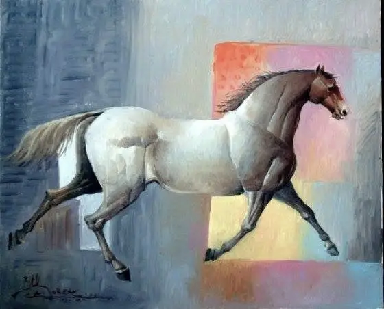 Caballos Fantasma, obra 30, de Jorge Korea