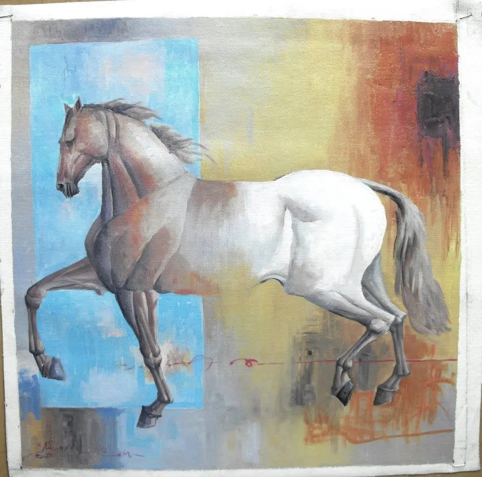 Caballos Fantasma, obra 34, de Jorge Korea