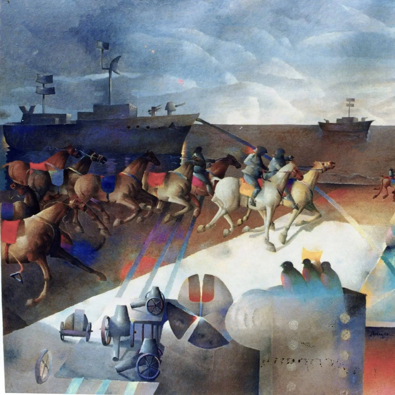 La Conquista, obra 3, de Jorge Korea