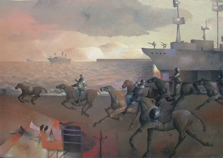 La Conquista, obra 8, de Jorge Korea