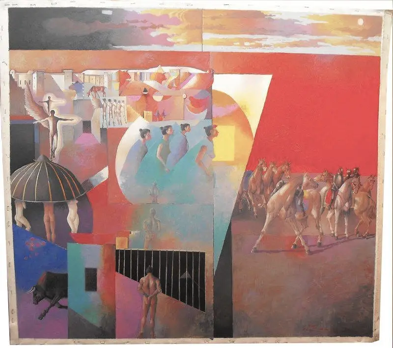 La Conquista, obra 41, de Jorge Korea