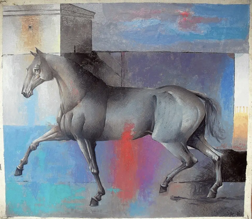 La Conquista, obra 66, de Jorge Korea