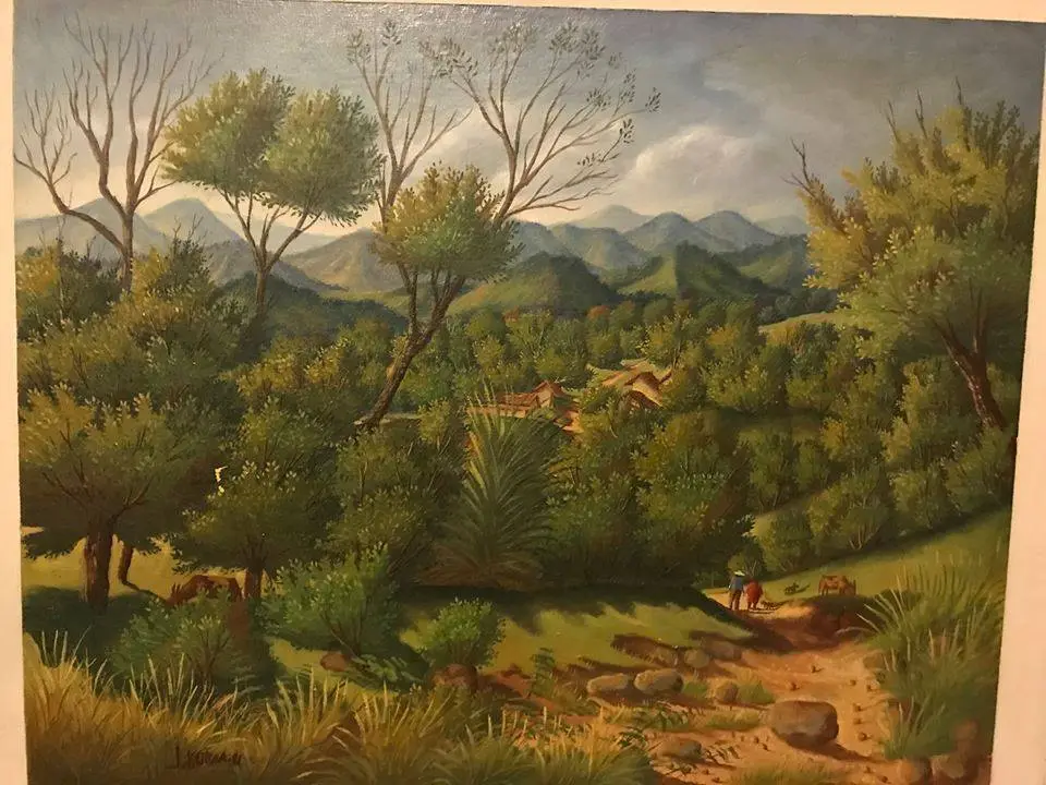 Paisaje, obra 2, de Jorge Korea