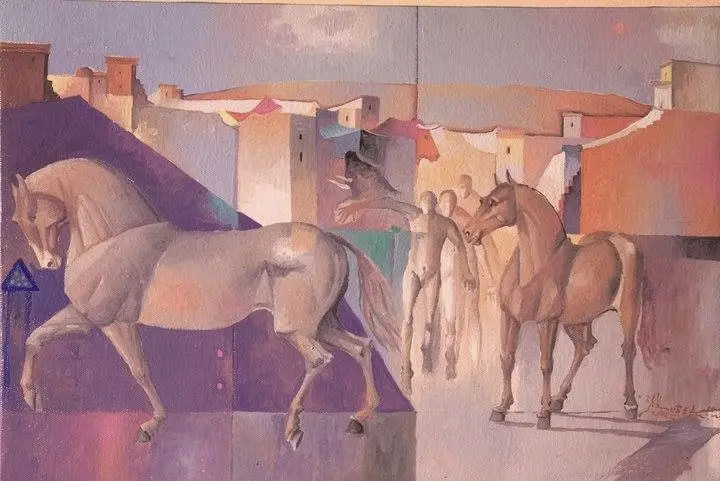 Senderos de la Conquista, obra 6, de Jorge Korea
