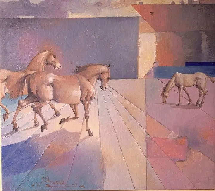 Senderos de la Conquista, obra 12, de Jorge Korea