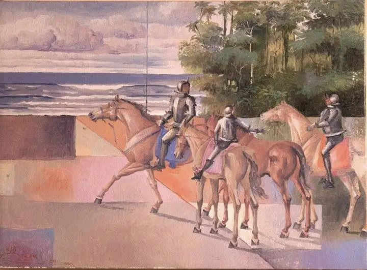 Senderos de la Conquista, obra 13, de Jorge Korea