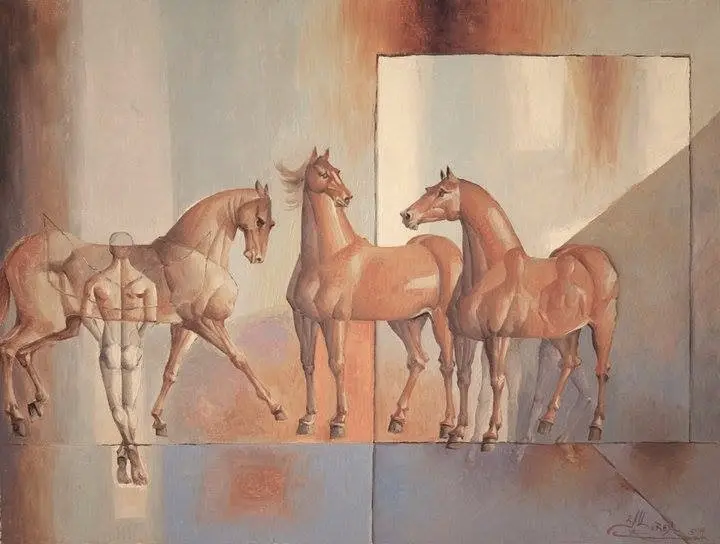 Senderos de la Conquista, obra 14, de Jorge Korea