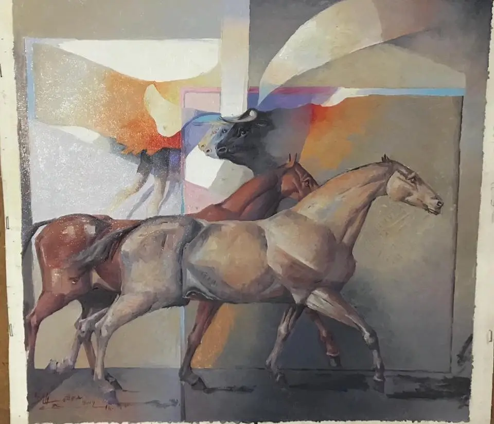 Transfigurados, obra 4, de Jorge Korea